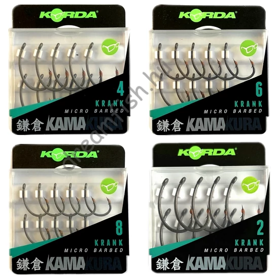 Korda Kamakura Krank / Mikroszakállas horog