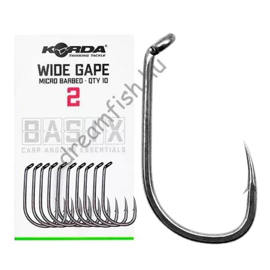 Korda Basic Wide Gape 2 / Pontyozó horog