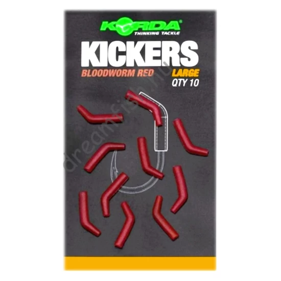 Korda Kickers Large Bloodworm Red / Horogbefordító