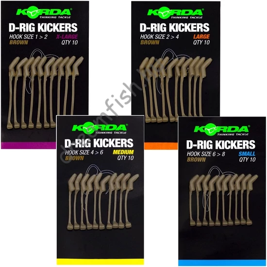 Korda Kickers D-Rig Brown / Speciális horogbefordító
