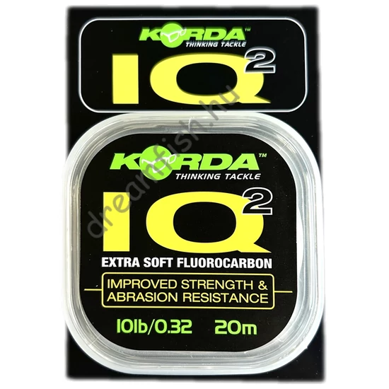 Korda IQ2 Extra Soft Fluorocarbon 10lb / Előkezsinór