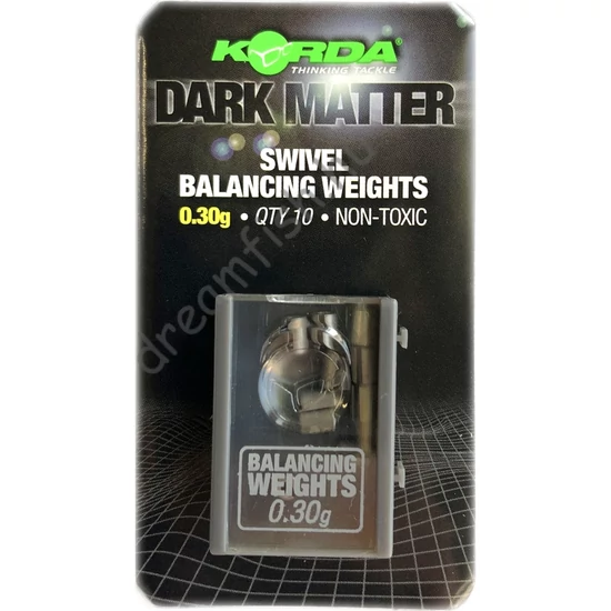 Korda Dark Matter Balancing Weights 0.30g/Kiegyensúlyozó súly