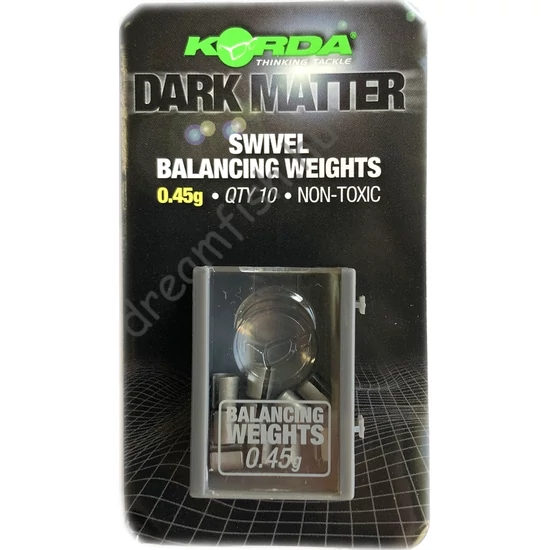 Korda Dark Matter Balancing Weights 0.45g/Kiegyensúlyozó súly