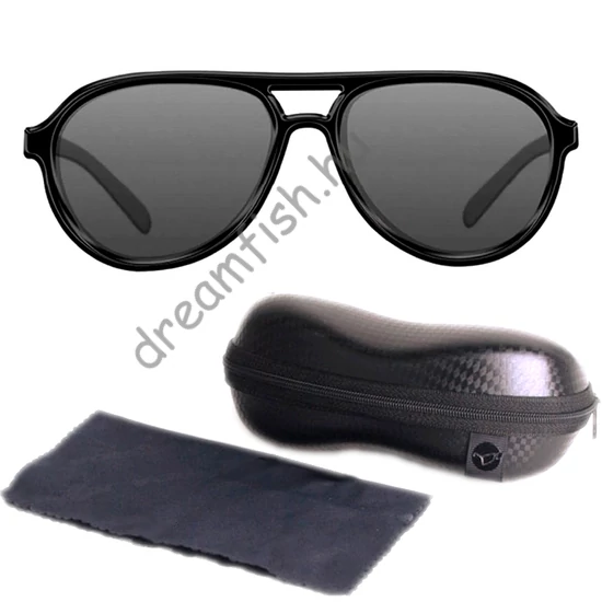 Korda Sunglasses Aviator Mat Black Frame / Polarizált napszemüveg