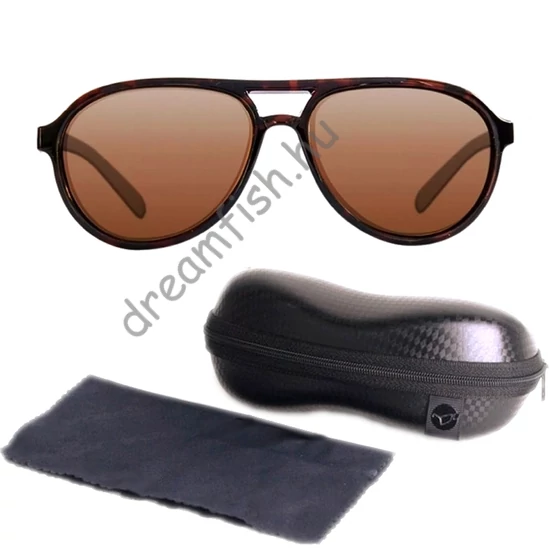 Korda Sunglasses Aviator Tortoise Frame / Polarizált napszemüveg