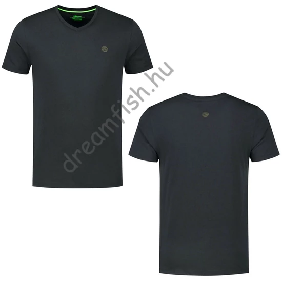 Korda Kore V Neck Tee Black - 2XL / V nyakú póló