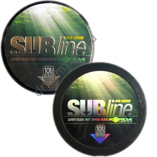 Korda Subline Ultra Tough - Green 0.30mm 1000m - 10lb / Monofil főzsinór