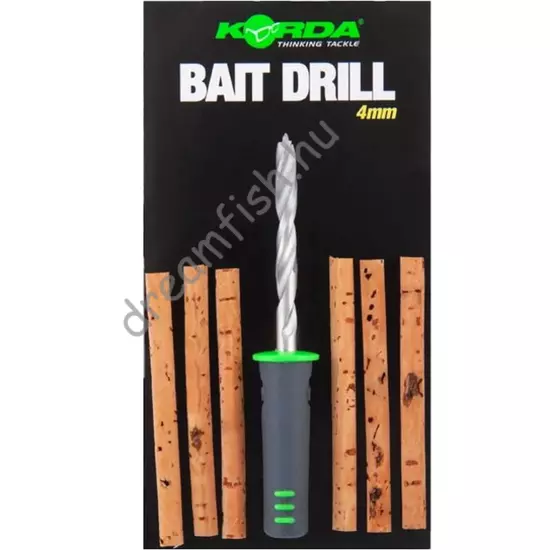 Korda Bait Drill 4mm / Csali Fúró Parafa Rúddal