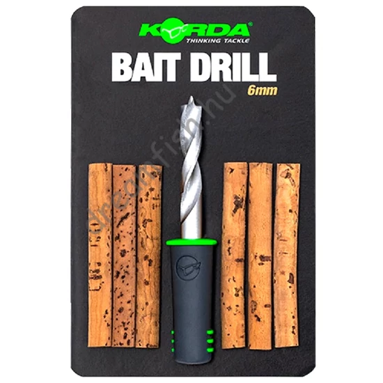 Korda Bait Drill 6mm / Csali Fúró Parafa Rúddal