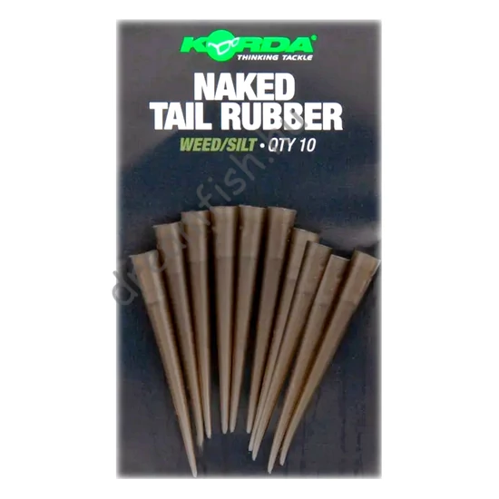 Korda Naked Tail Rubber Weed/Silt / Gubancgátló hüvely