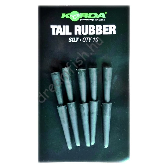 Korda Safe Zone Tail Rubbers - Silt / Gumiharang
