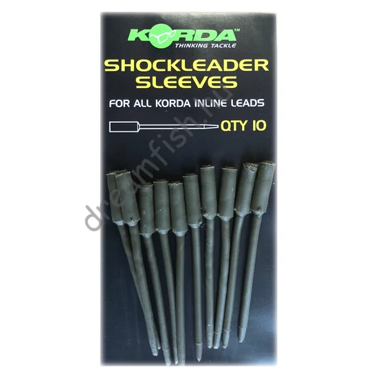 Korda Shockleader Sleeves / Ólom gumibetét