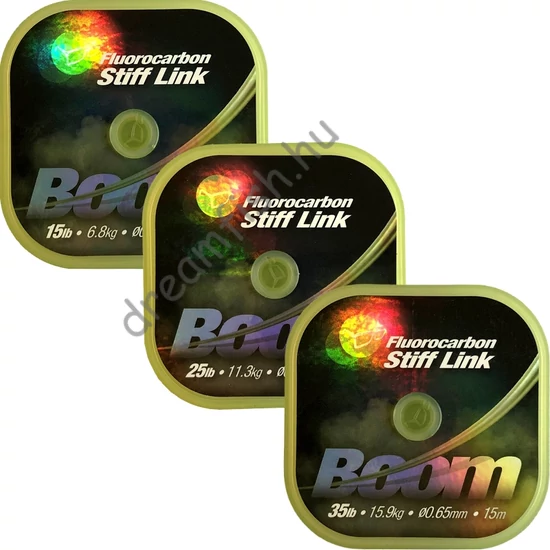 Korda Boom Fluorocarbon Stiff Link / Előkezsinór