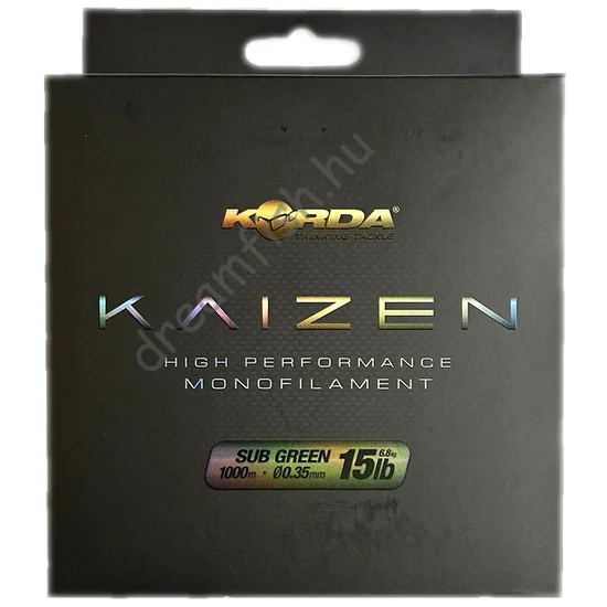 Korda Kaizen Mono Green - 0.35mm 15lb / Monofil főzsinór