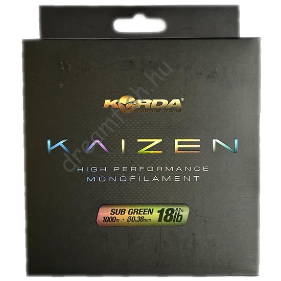 Korda Kaizen Mono Green - 0.38mm 18lb / Monofil főzsinór
