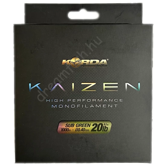 Korda Kaizen Mono Green - 0.40mm 20lb / Monofil főzsinór