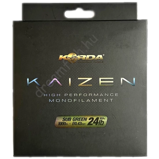 Korda Kaizen Mono Green - 0.43mm 24lb / Monofil főzsinór