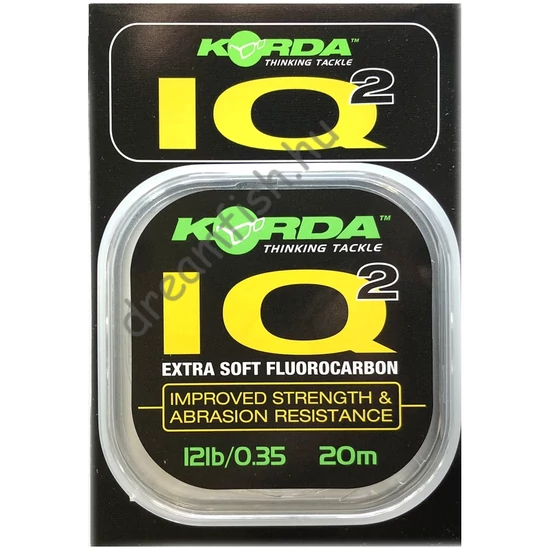 Korda IQ2 Extra Soft Fluorocarbon 12lb / Előkezsinór