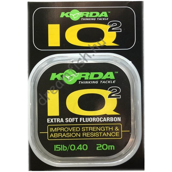 Korda IQ2 Extra Soft Fluorocarbon 15lb / Előkezsinór
