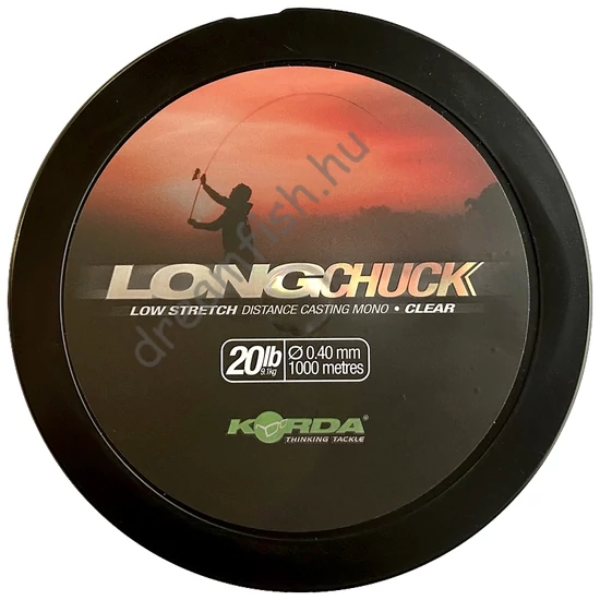 LongChuck Clear 20lb/0.40mm 1000m