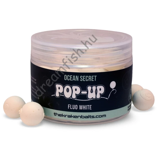 Kraken Baits Ocean Secret Fluo White / Pop-Ups
