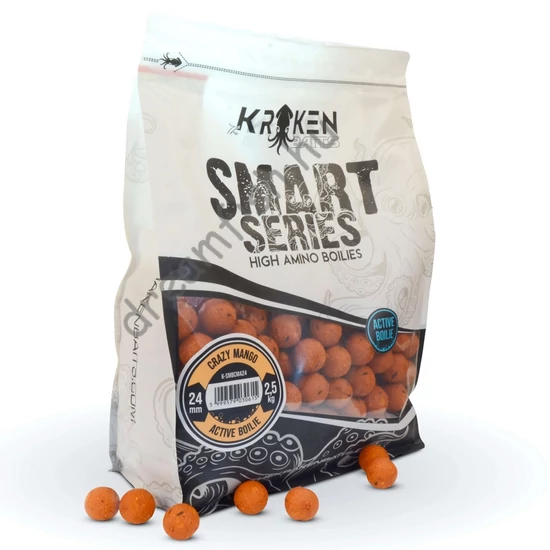 Kraken Baits Smart Series Crazy Mango - 2,5 kg / Active Boilie