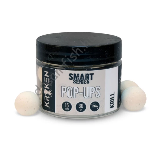 Kraken Baits Smart Series Krill Fluo White / Pop Ups