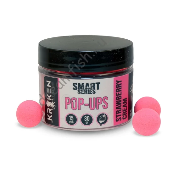 Kraken Baits Smart Series Strawberry Cream Fluo Pink / Pop Ups