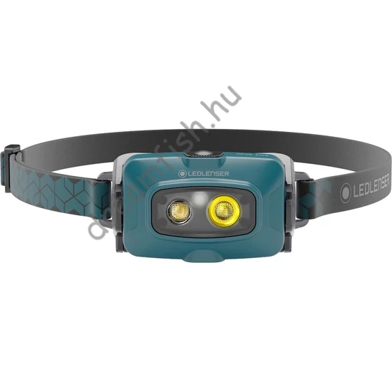 Ledlenser HF4R Core 500lm/130m, Li-ion, Zöld / Tölthető LED fejlámpa
