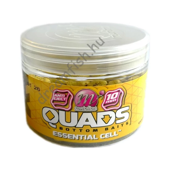 Mainline Quad Hookbait Link 10mm - Yellow / Horogcsali