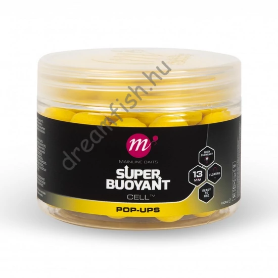 Mainline Cell Super Buoyant 13mm - Yellow / Pop-Ups