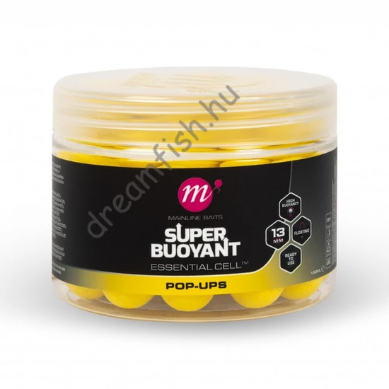 Mainline Essential Cell Super Buoyant 13mm - Yellow / Pop-Ups