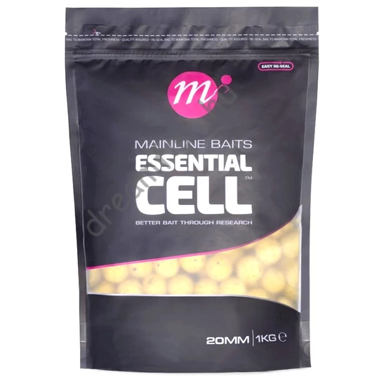 Mainline Shelf Life Boilies Essential Cell 20mm - 1kg / Bojli