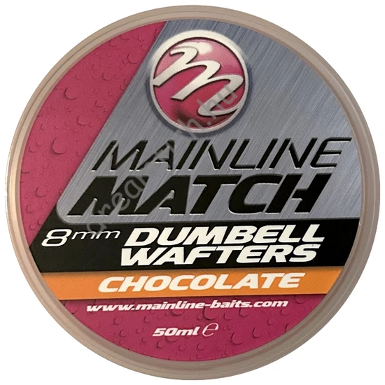 Mainline Match 8mm Orange - Chocolate / Dumbell Wafters