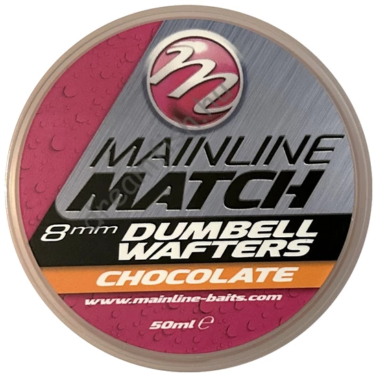 Mainline Match 8mm Orange - Chocolate / Dumbell Wafters