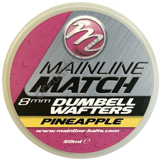 Mainline Match 8mm Yellow - Pineapple / Dumbell Wafters
