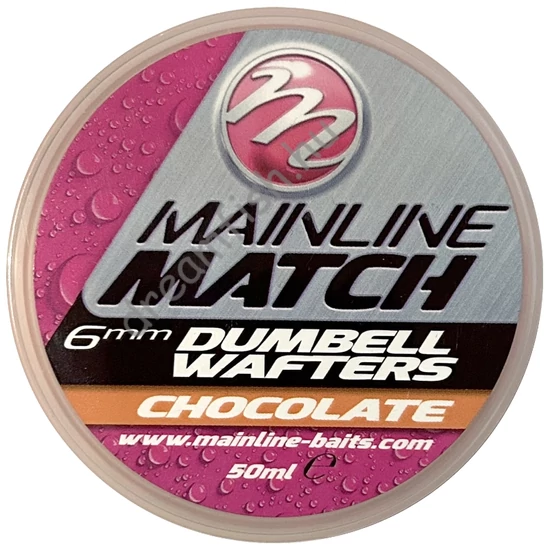 Mainline Match 6mm Orange - Chocolate / Dumbell Wafters