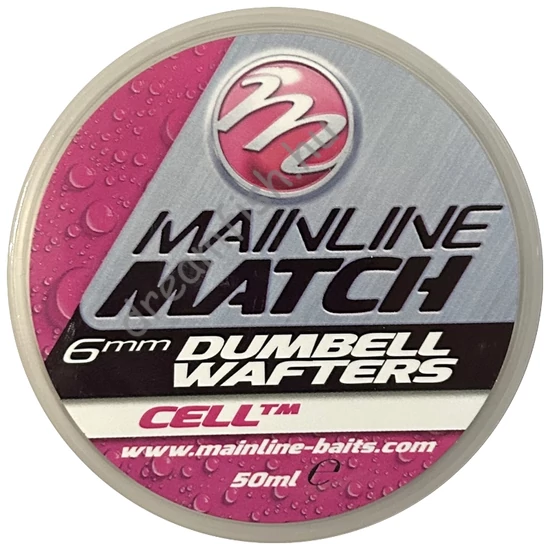 Mainline Match 6mm White - CellTM / Dumbell Wafters