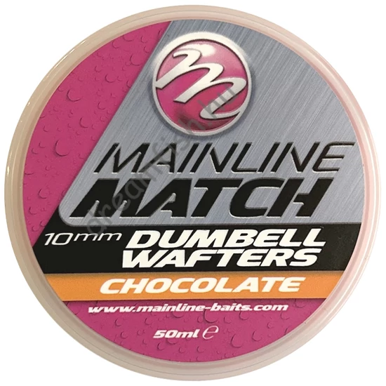 Mainline Match 10mm Orange - Chocolate / Dumbell Wafters
