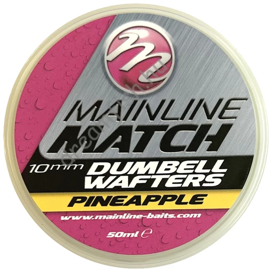 Mainline Match 10mm Yellow - Pineapple / Dumbell Wafters