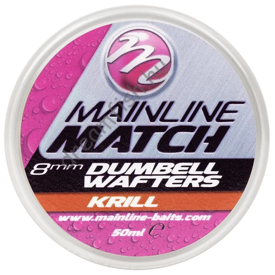 Mainline Match Red Krill - 8mm / Dumbell Wafters
