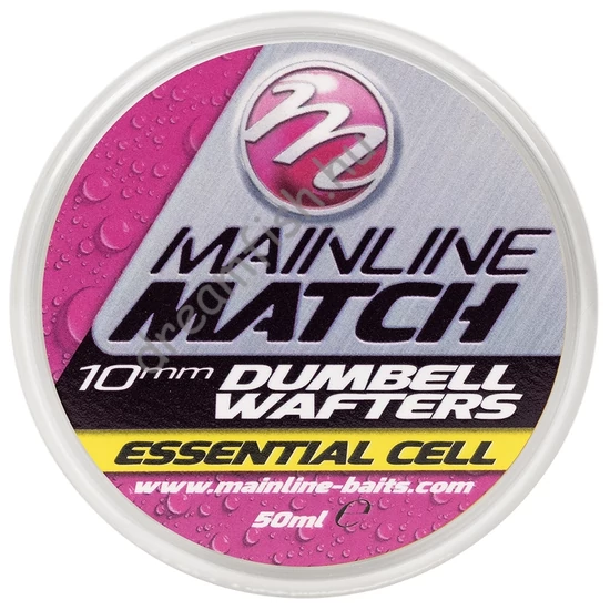 Mainline Match Yellow Essential Cell - 10mm / Dumbell Wafters