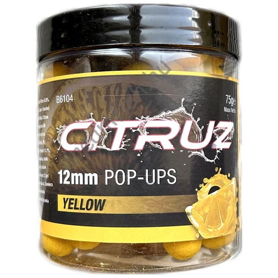 Nash Citruz - Yellow - 12mm 75g / Pop Up