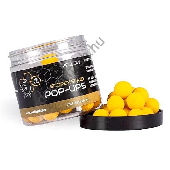 Nash Scopex Squid - Sárga 15 mm / Pop Up