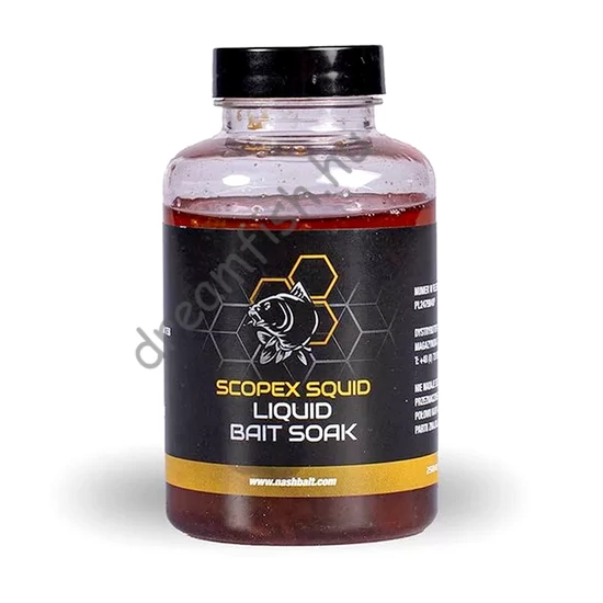 Nash Scopex Squid Liquid - 250ml / Folyékony Aroma