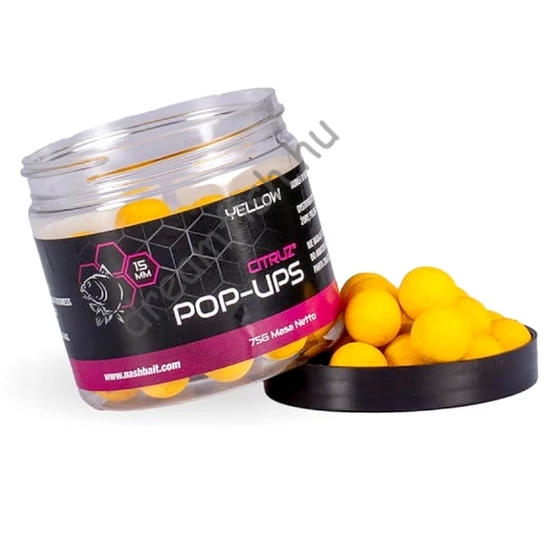 Nash Citruz 15mm 75g - Yellow / Pop Up
