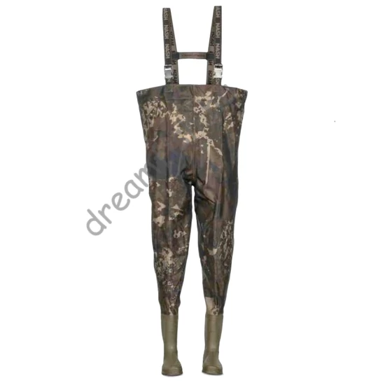 Nash ZT HD Waders Camo Standard - XL(szélesített) 7-12 (41-46) / Terepmintás melles csizma