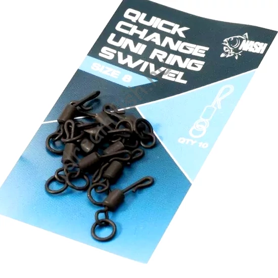 Nash Quick Change Uni Swivel - 8 / Gyorskapocs