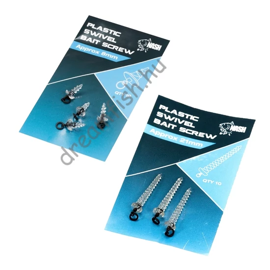 Nash Plastic Swivel Bait Screw / Plasztik Menetes Csalitüske