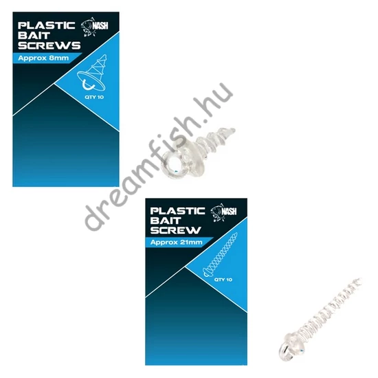 Nash Plastic Bait Screws / Csalicsavar